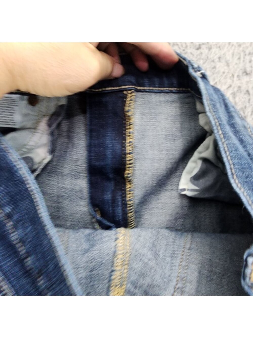 Lucky Brand Jeans Womens 12/31 Blue Stretch Denim Bridgitte Skinny *Read* - Picture 10 of 13